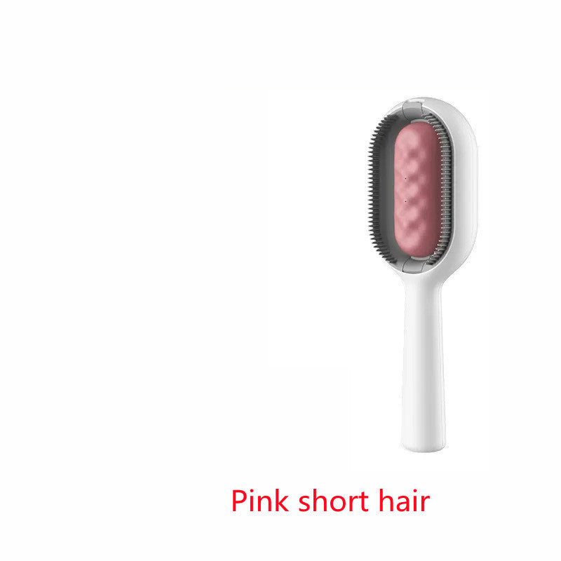 Pet Grooming Brush With Tank For Detangling And Hair Removal