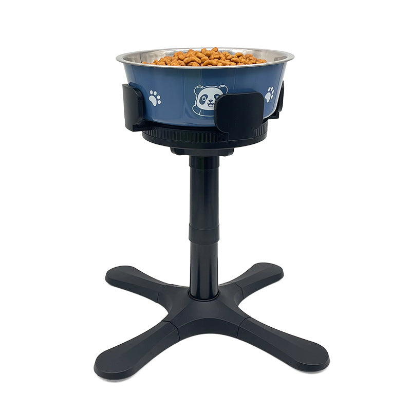 Adjustable Height Anti Tumble Pet Bowl Bracket Stand