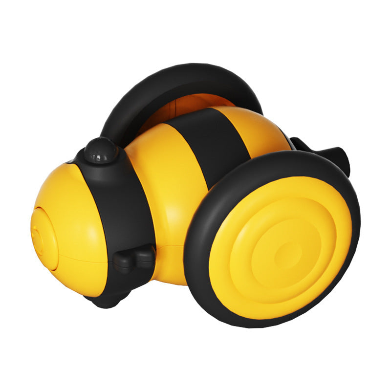 Electric Interactive Running Bee Pet Teaser Feather Toy