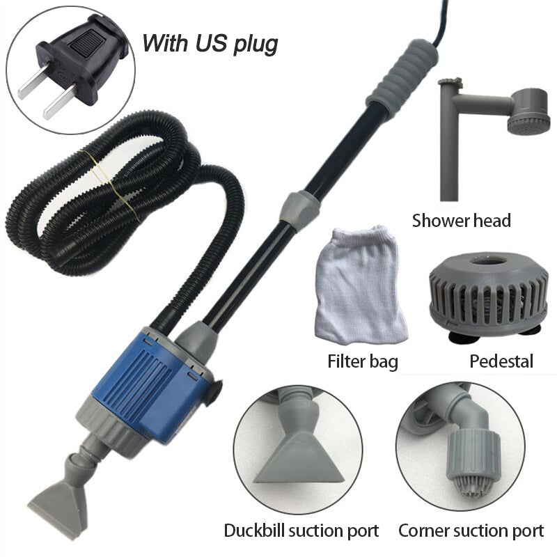 Electric Gravel Cleaner For Pet Tank Sand Vacuum Maintenance