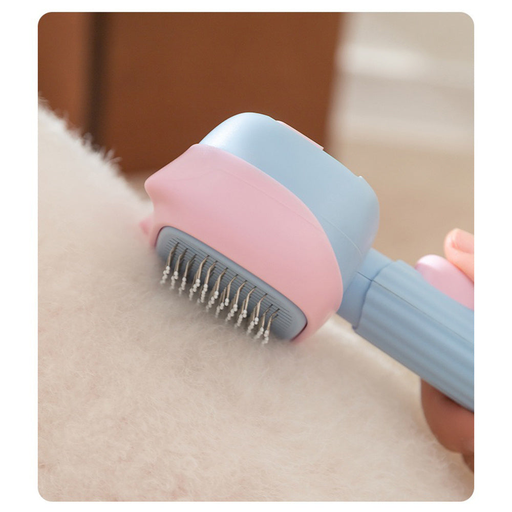 Pet Deshedding Grooming Brush For Hair Removal And Coat Care