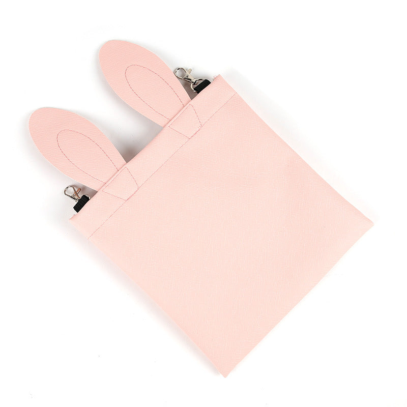 Cute Straw Bag Pet Hay Feeder For Small Animal Cage
