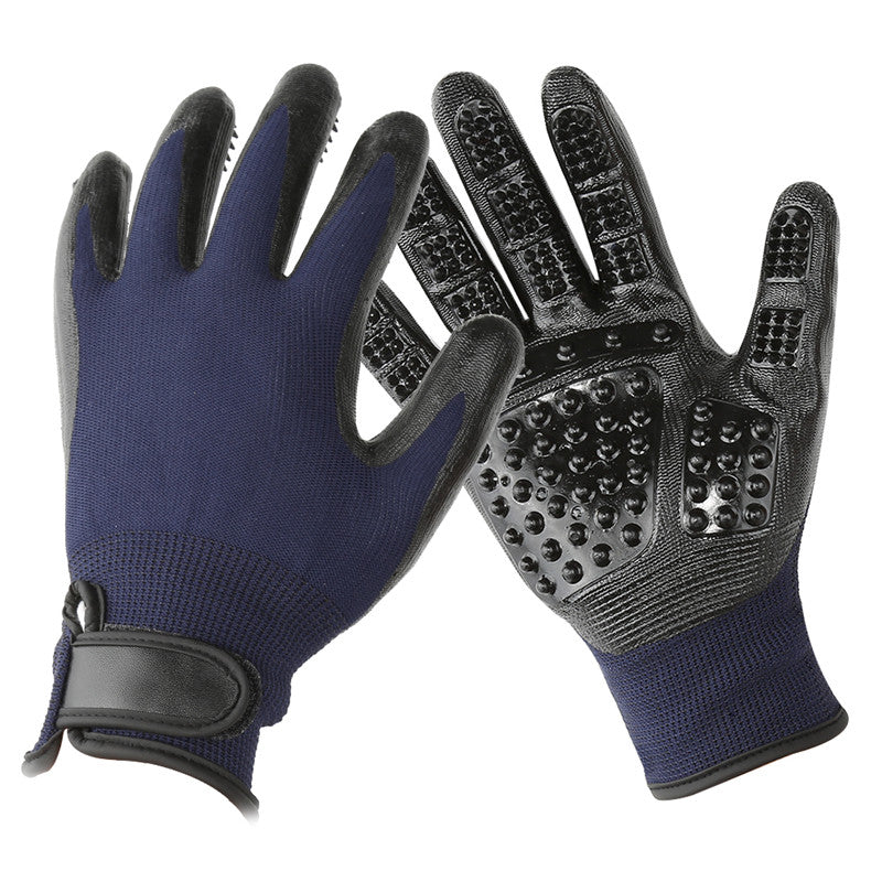 Pet Grooming Glove For Shedding Removal And Massage Cleaning Tool