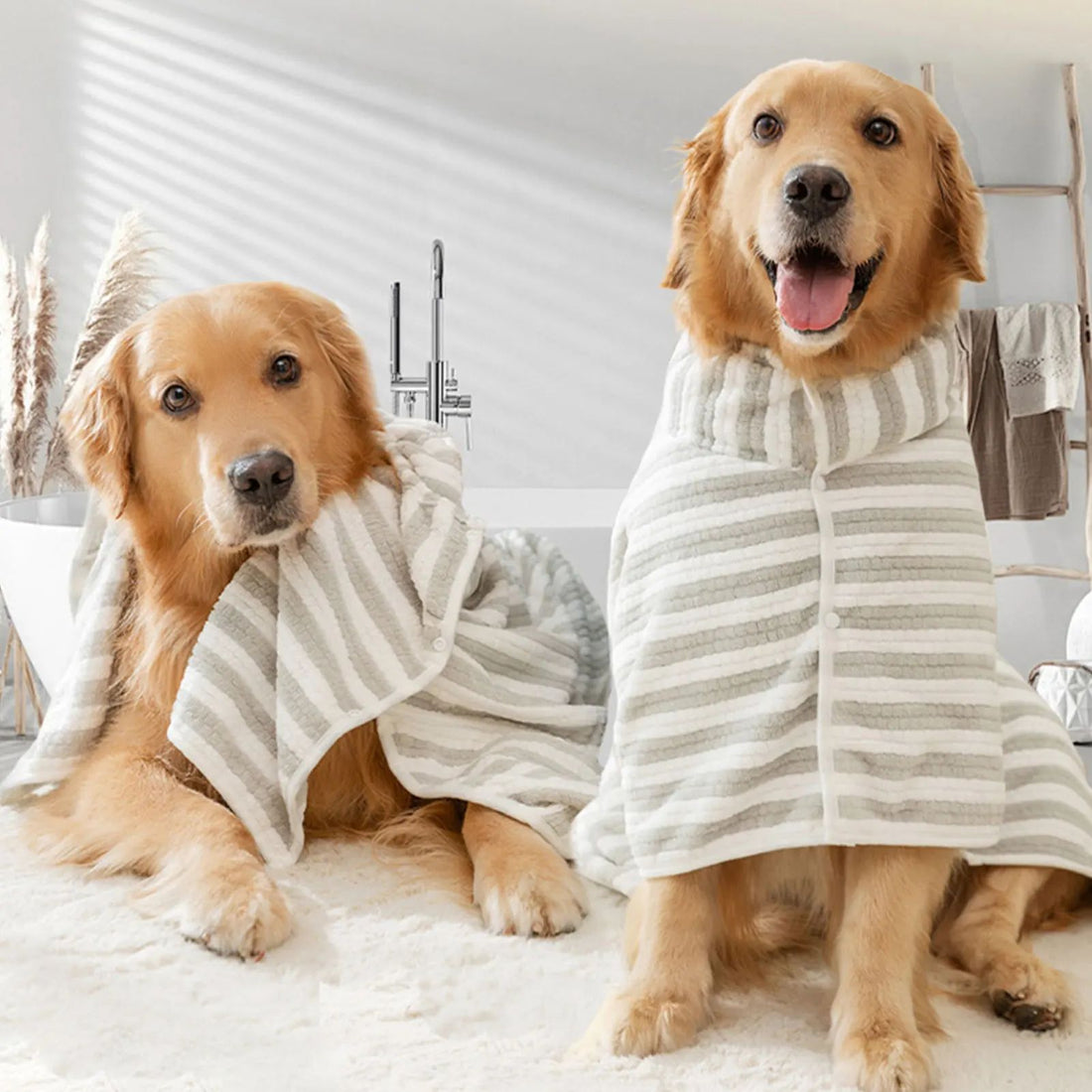 Ultra Absorbent Pet Bath Towel For Fast Drying And Grooming Use