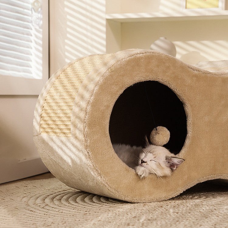 Closed Type Warm House In Winter