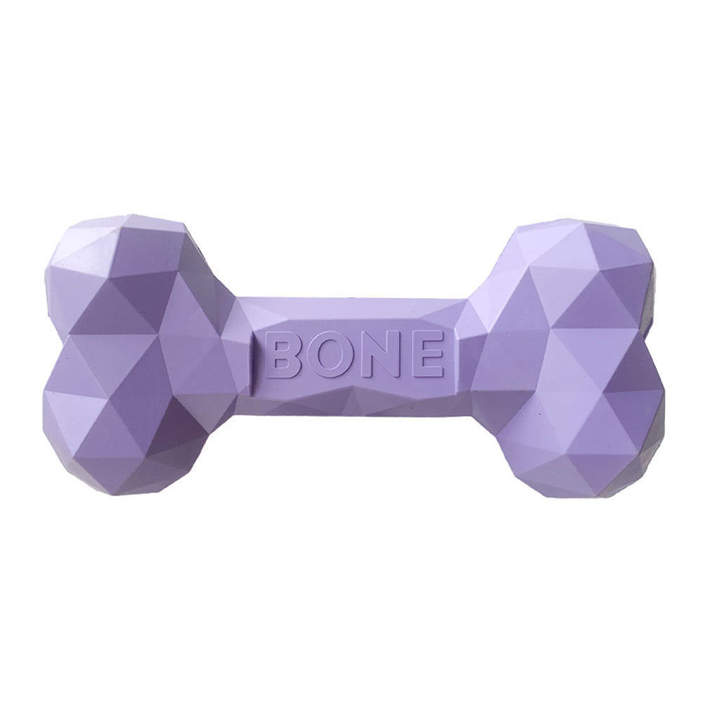 Pet Bite Resistant Rubber Bone Teeth Grinding Chew Toy