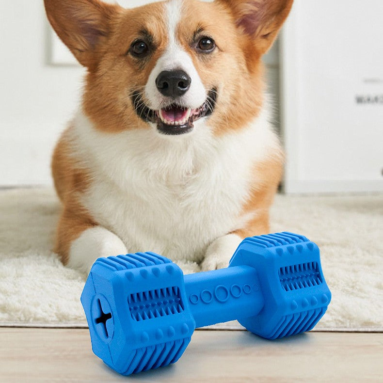 Pet Rubber Interactive Molar Food Leakage Long Lasting Toy