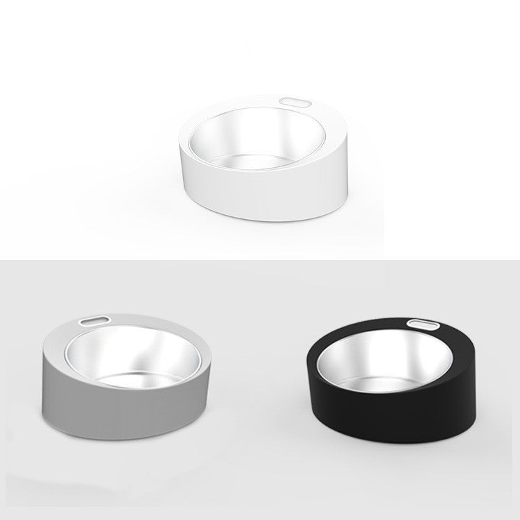Pet Large Capacity Detachable Stainless Steel Weighing Feeder Bowl