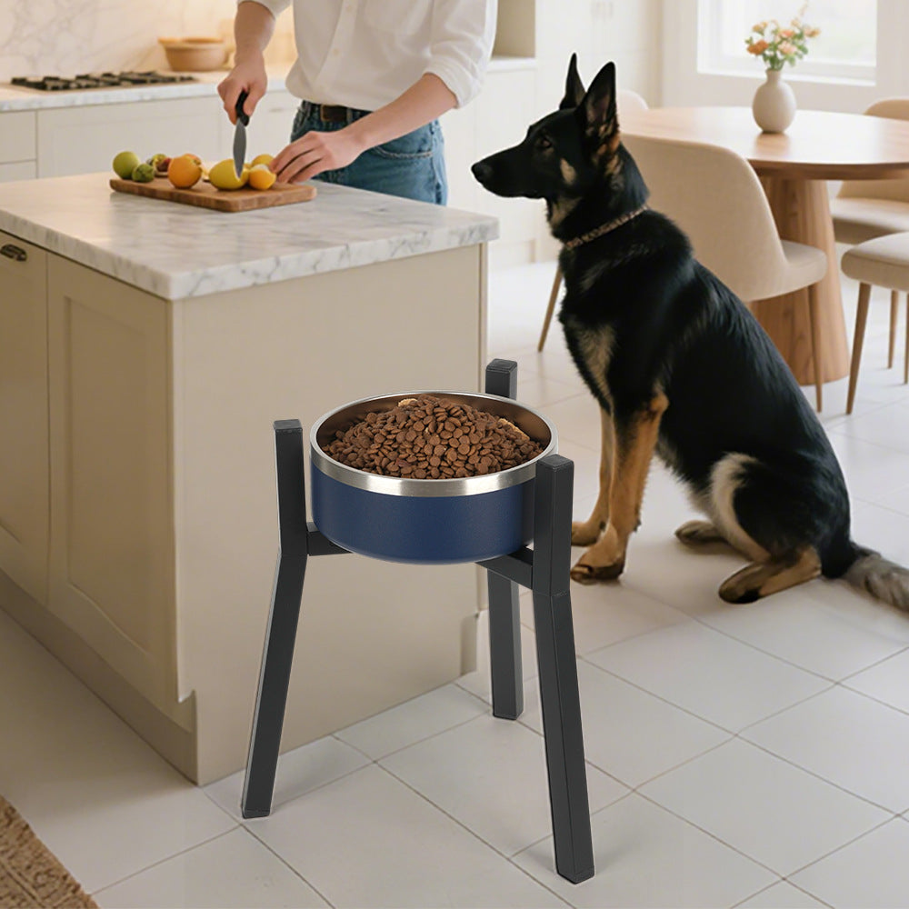 Adjustable Bracket Pet Bowl Stand