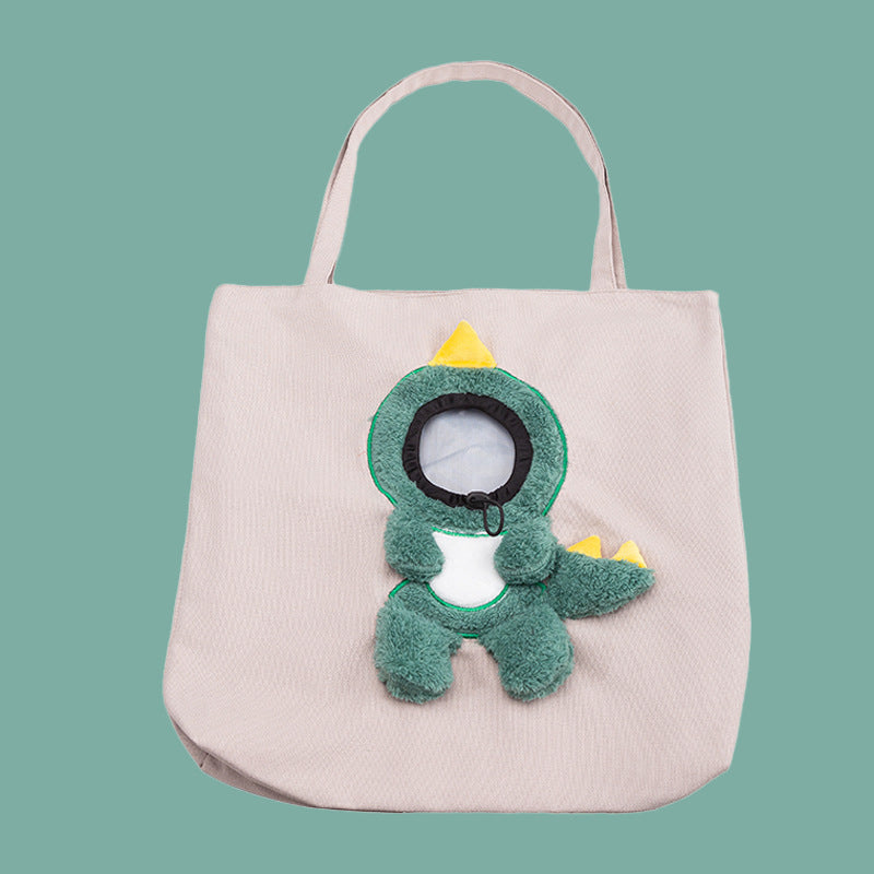 Pet Animal Shaped Diaper Bag Off Shoulder Portable Backpack