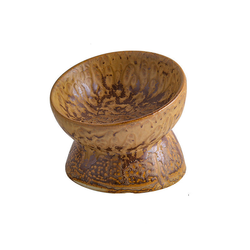 Pet Ceramic Neck Guard Bowl
