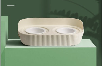 Pet Ceramic Cervical Spine Protection Food Bowl