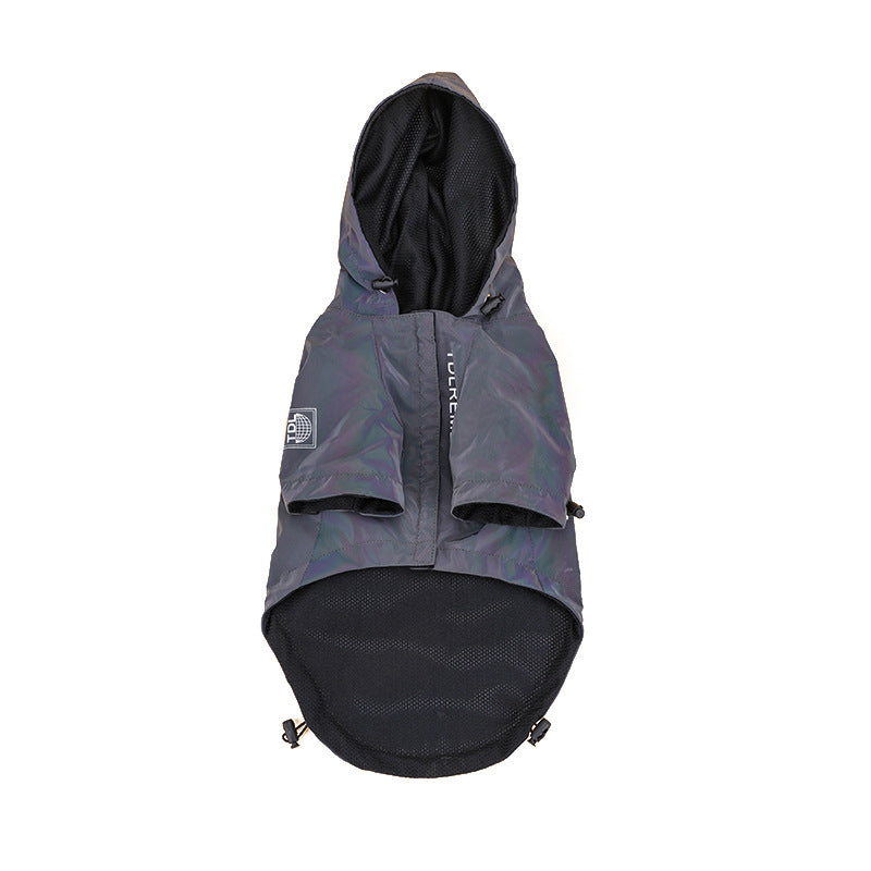 Pet Rainproof Jacket Hooded Clothes