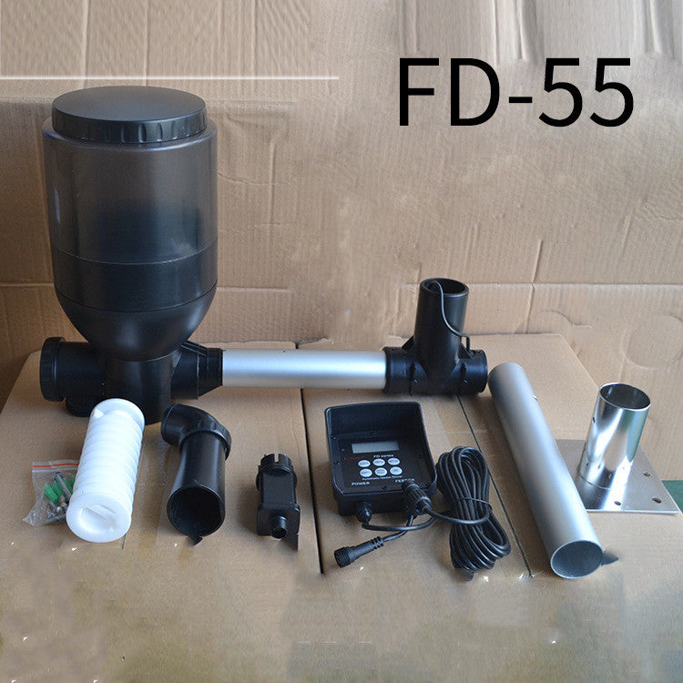 Automatic Large Capacity Pet Feeder For Pond Fish System