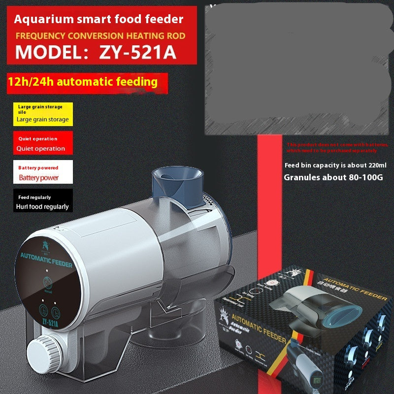 Automatic Timed Pet Feeder For Aquarium Feeding System
