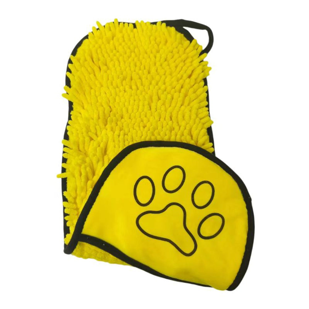 Highly Absorbent Pet Bath Towel For Fast Drying Use