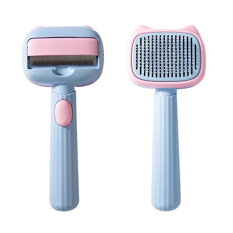 Pet Deshedding Grooming Brush For Hair Removal And Coat Care
