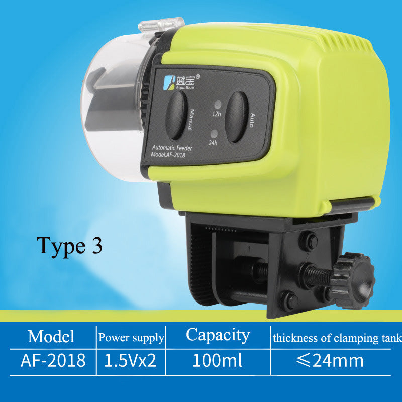 Large Capacity Automatic Pet Fish Feeder System