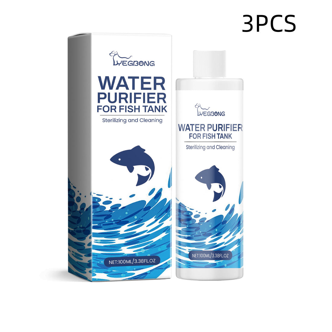 Water Decontamination Cleaner For Pet Tank Water Quality