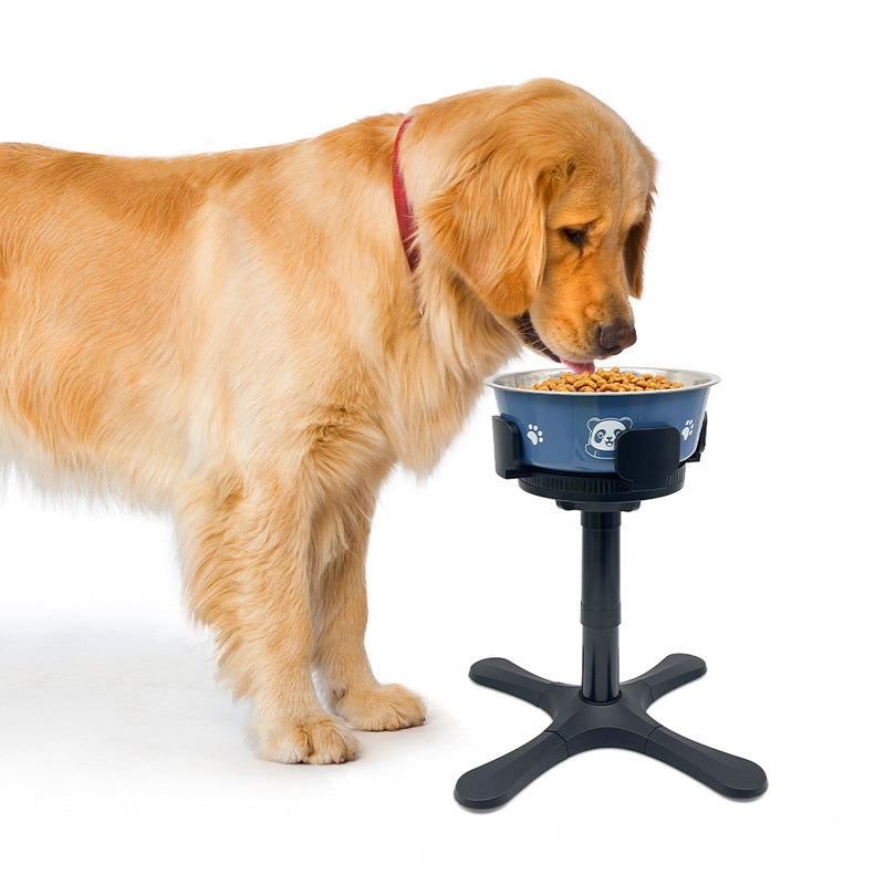 Adjustable Height Anti Tumble Pet Bowl Bracket Stand