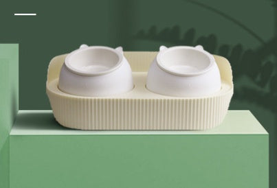Pet Ceramic Cervical Spine Protection Food Bowl