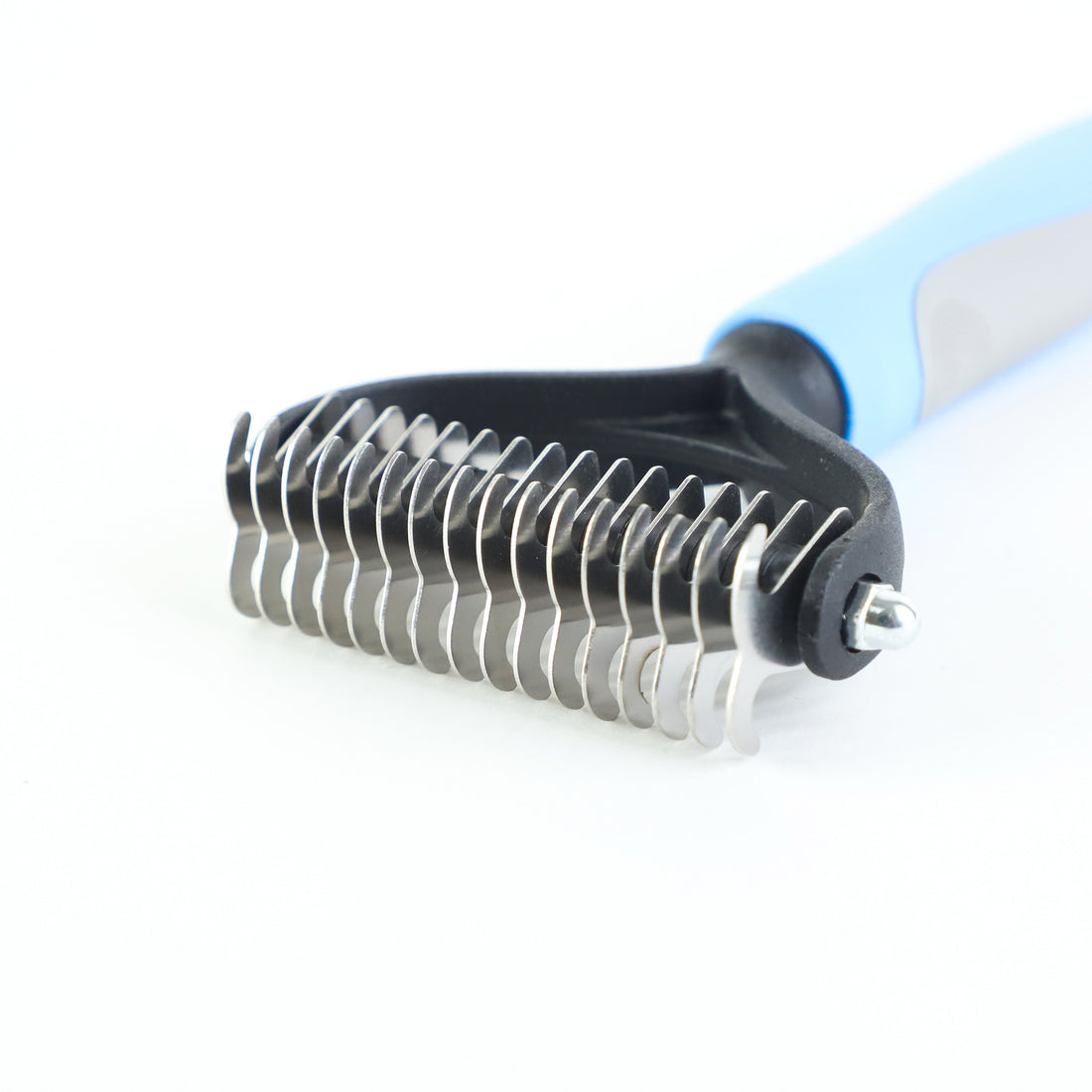 Stainless Steel Double Sided Pet Grooming Comb For Hair Removal And Dematting