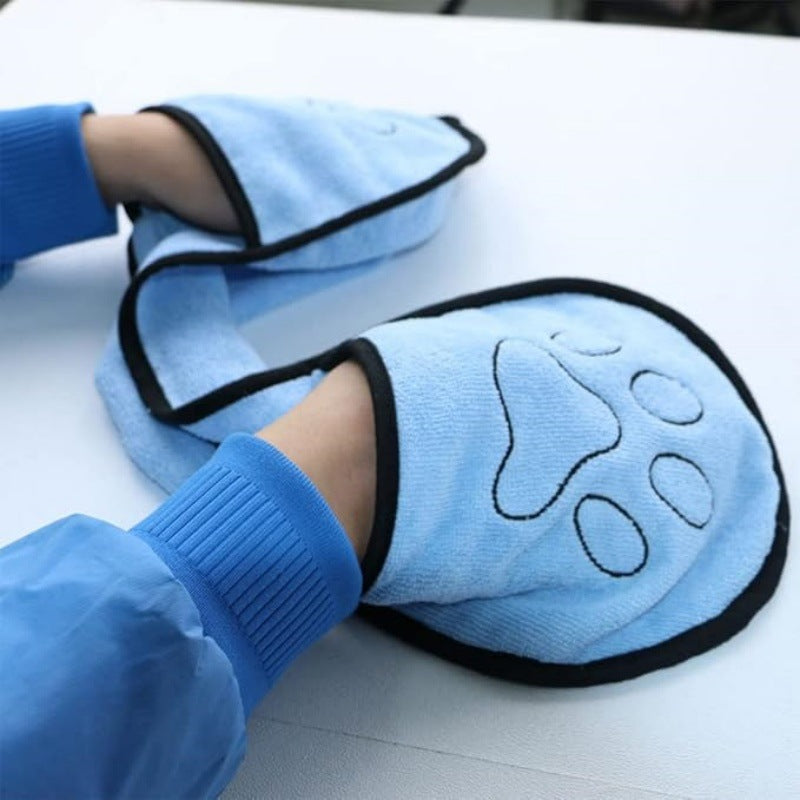 Highly Absorbent Pet Bath Towel For Fast Drying Use