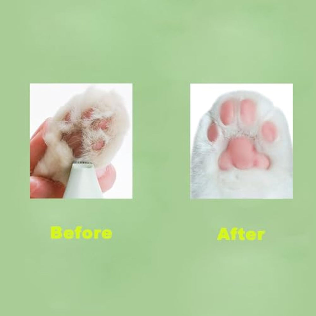 Rechargeable Pet Paw Trimmer For Safe Grooming Of Paws Ears Face
