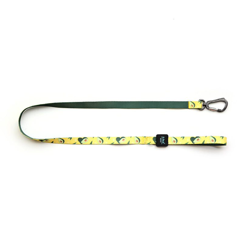 Pet Ribbon Printed Traction Rope For Comfortable Walking Control
