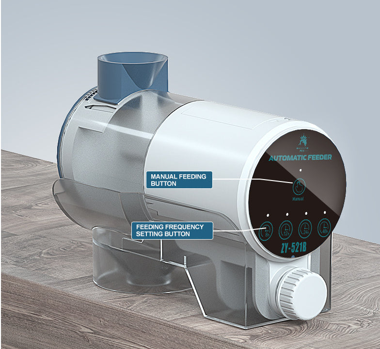 Automatic Timed Pet Feeder For Aquarium Feeding System