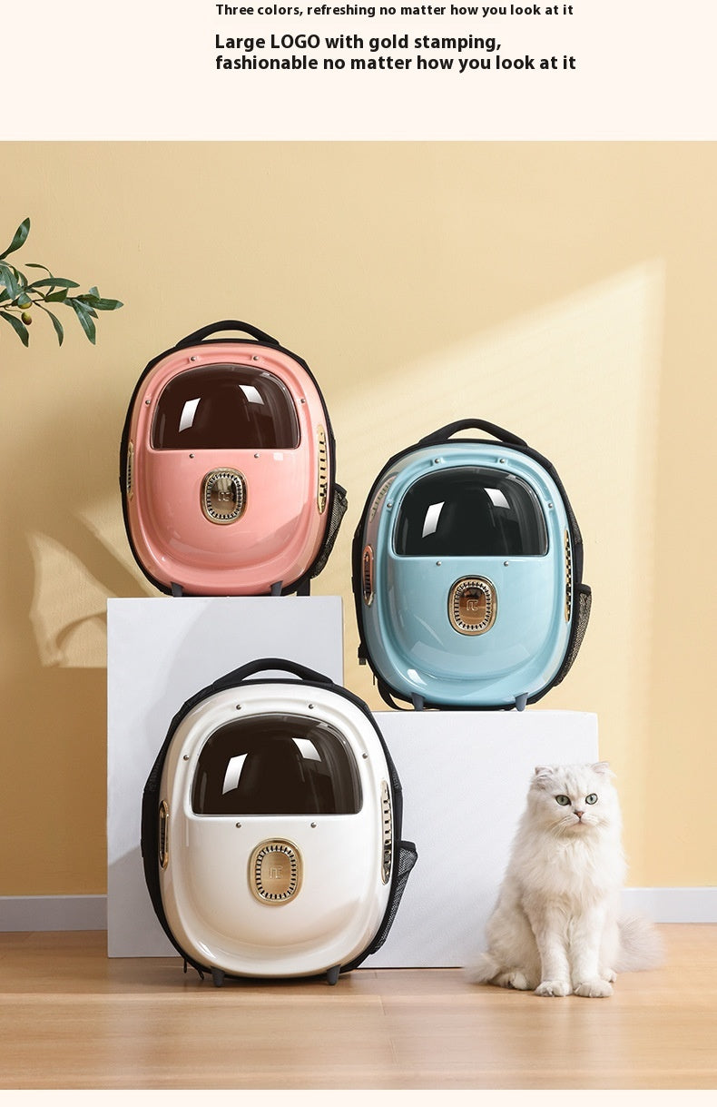 Pet Blowing System Backpack Constant Temperature Heating Astronaut Bag