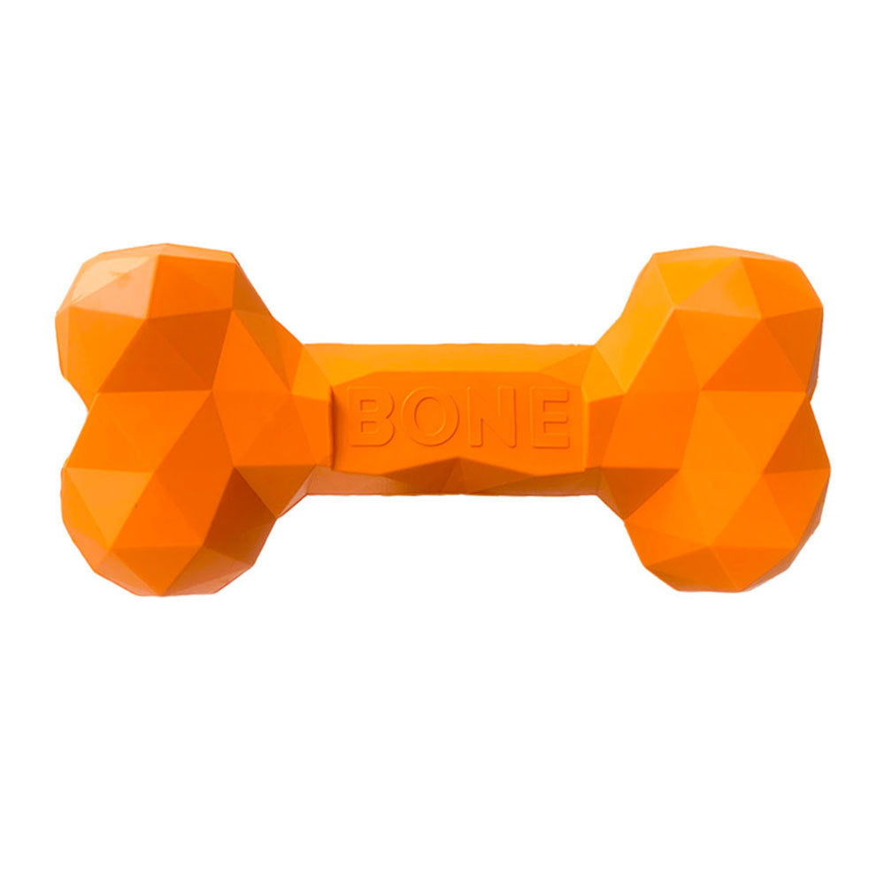 Pet Bite Resistant Rubber Bone Teeth Grinding Chew Toy
