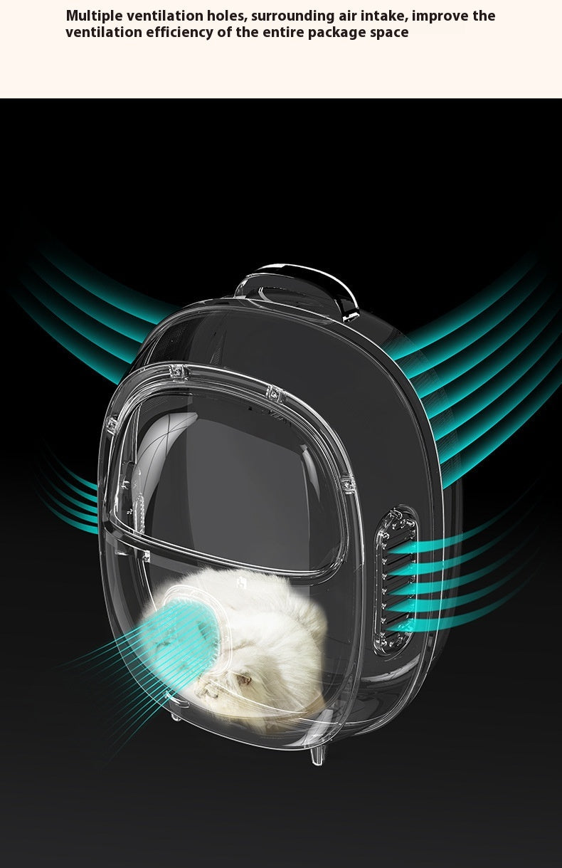 Pet Blowing System Backpack Constant Temperature Heating Astronaut Bag