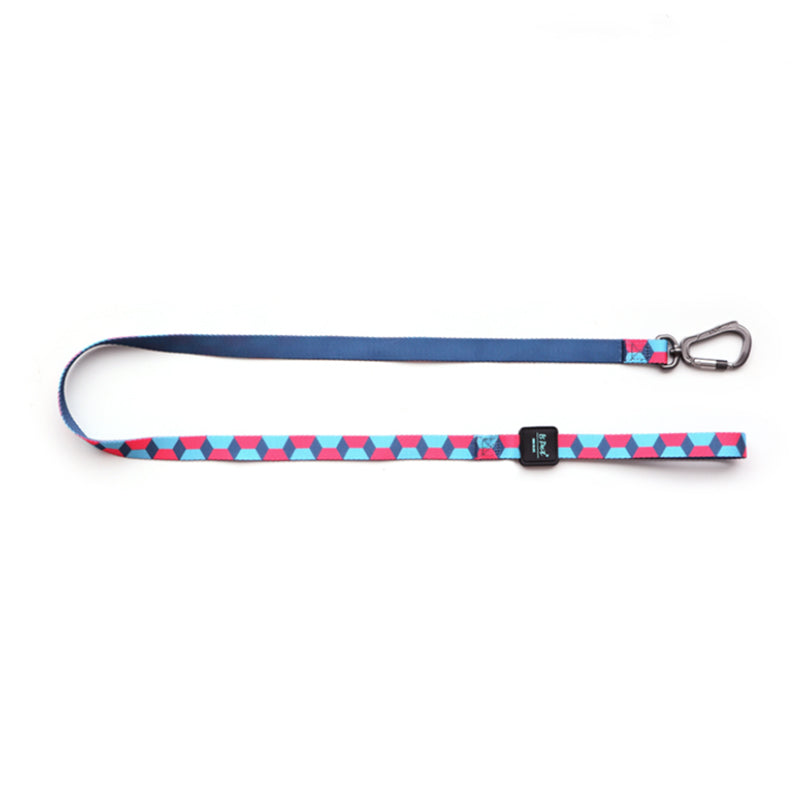 Pet Ribbon Printed Traction Rope For Comfortable Walking Control