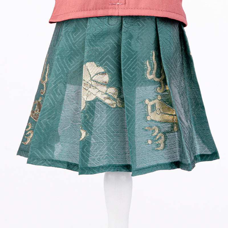Pet Hanfu Style Skirt Clothes