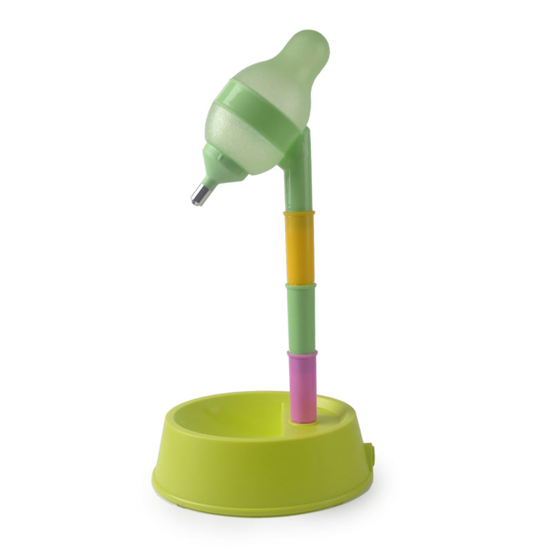 Automatic Height Adjustable Pet Water Dispenser Stand Fountain Feeding Bowl