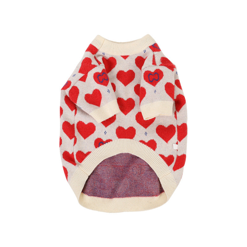 Knitted Sweater For Small Pets Warm And Comfortable Clothing