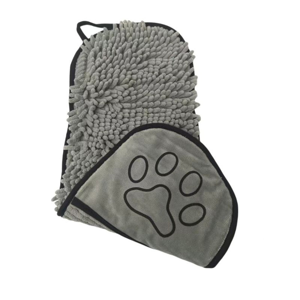Highly Absorbent Pet Bath Towel For Fast Drying Use