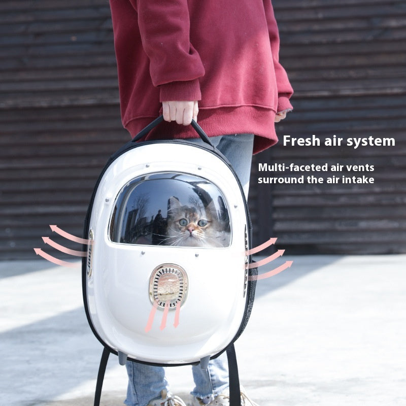 Pet Blowing System Backpack Constant Temperature Heating Astronaut Bag