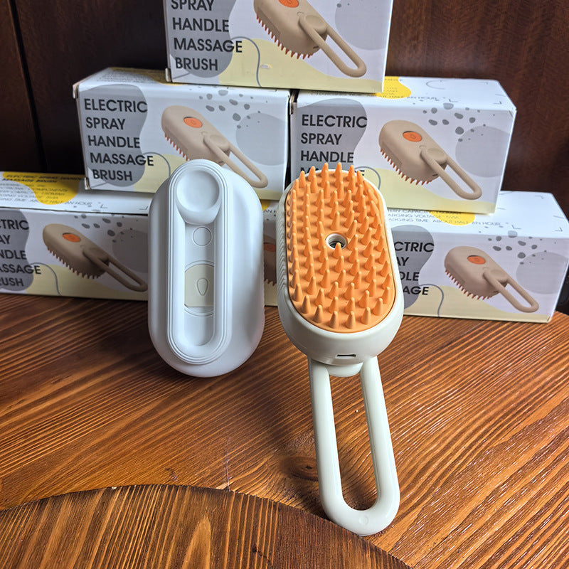 Pet Grooming Brush For Easy Hair Removal And Coat Care