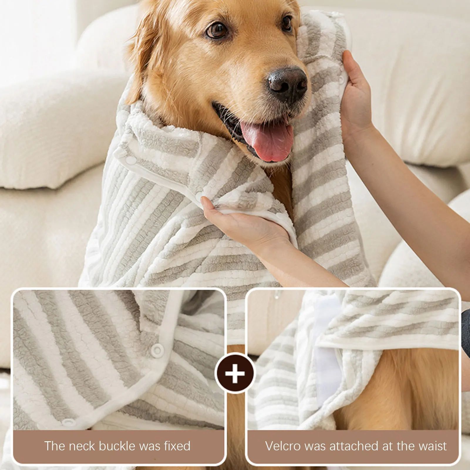 Ultra Absorbent Pet Bath Towel For Fast Drying And Grooming Use