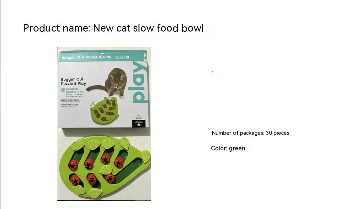 Christmas Pet Slow Feeding Bowl