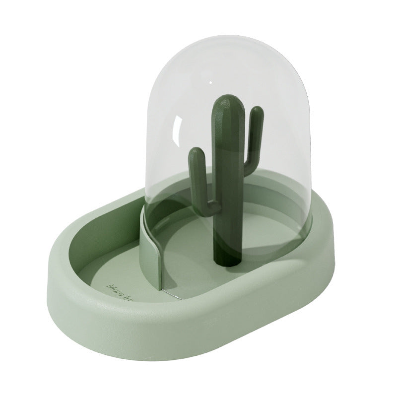 Creative Cactus Automatic Feeder For Pet Cage Food System
