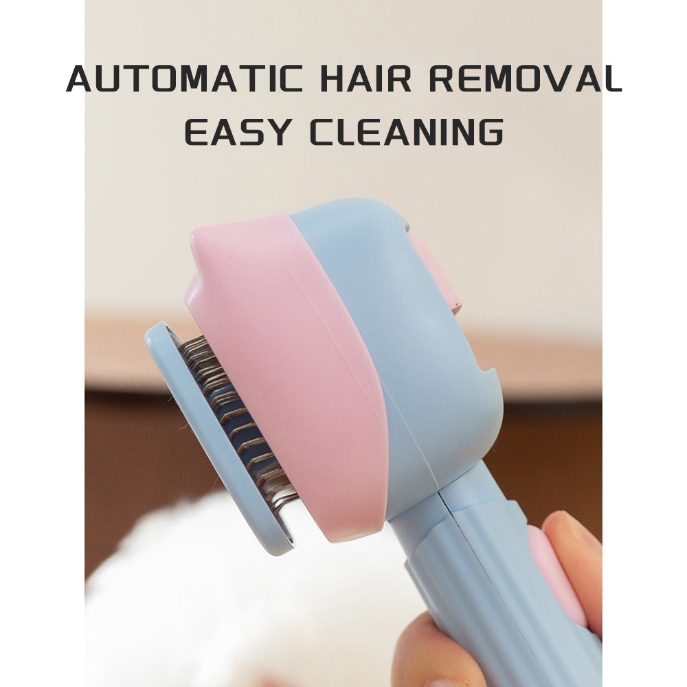 Pet Deshedding Grooming Brush For Hair Removal And Coat Care