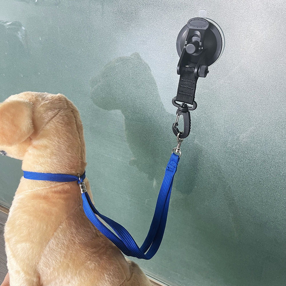 Pet Bathing Suction Cup Restraint System For Safe Grooming Control