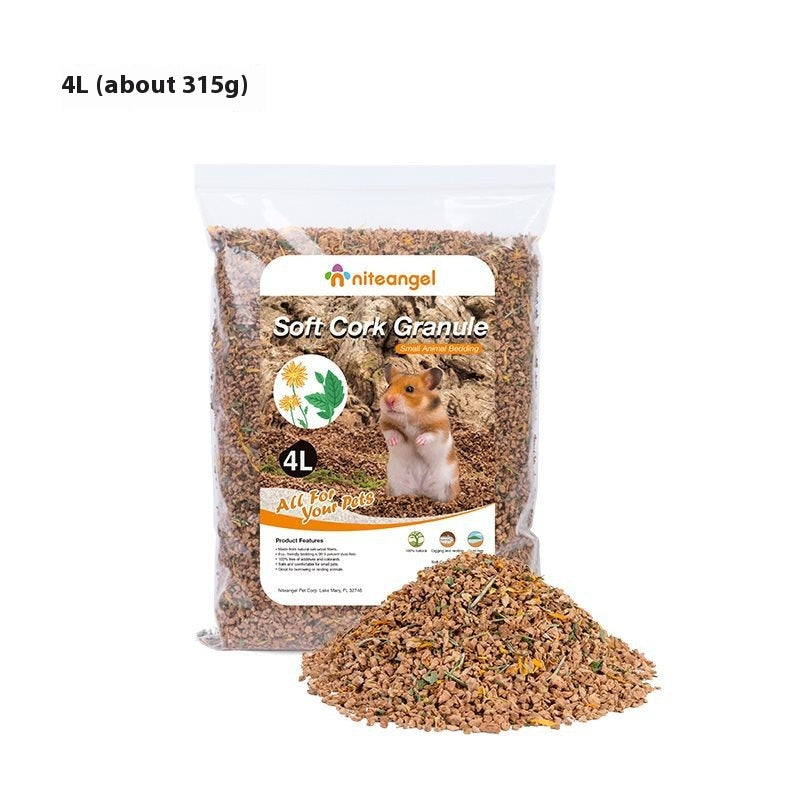 Oak Cork Bedding For Pet Cage Dust Free Landscaping Material