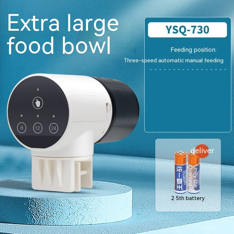 Intelligent Timed Automatic Pet Fish Feeder For Aquarium System